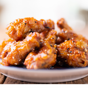 Honey & Garlic Chicken Wingz